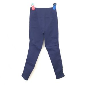 Lululemon Navy Blue 24” Ruched Leggings